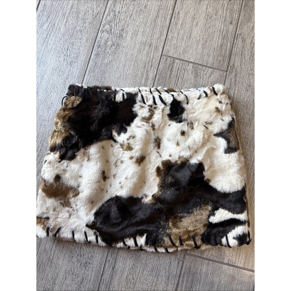 Akira Pony Hair Cow Faux Black Label Women’s Size Small